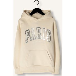 Nik & Nik Paris Hoodie Truien & Vesten Meisjes - Sweater - Hoodie - Vest- Beige - Maat 176