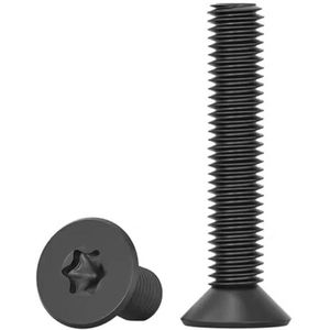 20 Stuks M5 X 35 mm Zwarte Verzonken Kopschroeven Torx in Roestvrij Staal