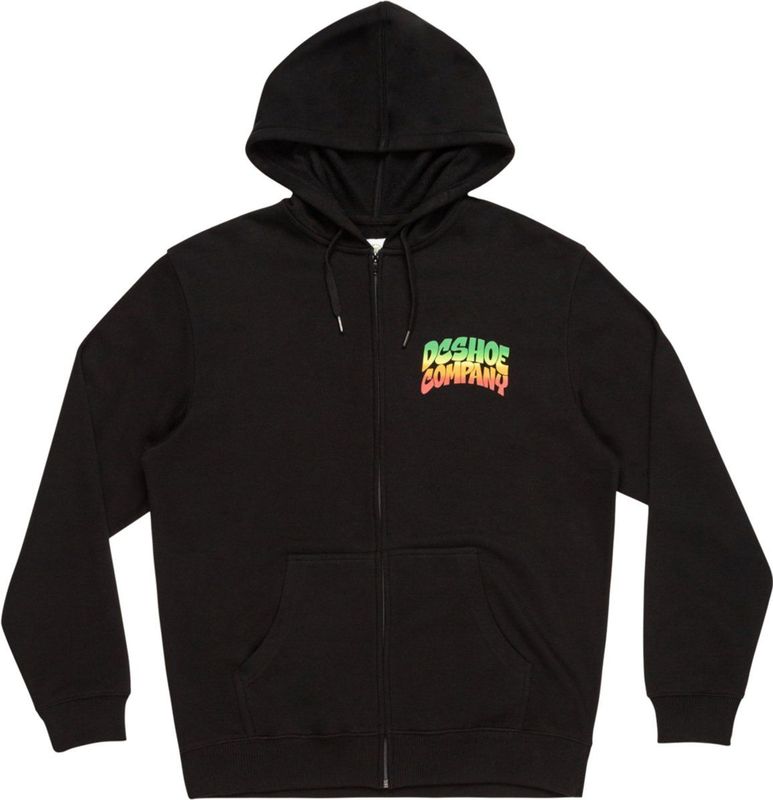 Heren - Volledige Rits Hoodie - Grijs - Katoen/Gerecycled Polyester