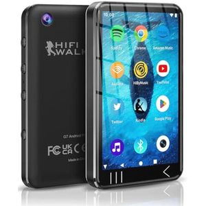 MP3-speler met Bluetooth, Wifi, Camera en Touchscreen - 144 GB, Ondersteunt Spotify en YouTube