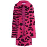 myMo KIDS - Gebreid Vest - Pink / Zwart - Mimo