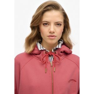 Essential Logo - Oversized Raglan Zip Hoodie - Groen - 100% Katoen