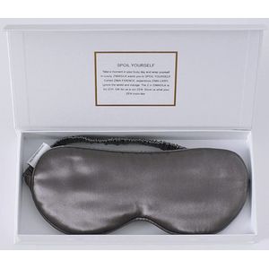 Verstelbaar Slaapmasker van 100% Zijde - Luxe Comfort voor een Betere Nachtrust