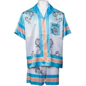 Carlo Colucci OverShirt Print Blauw