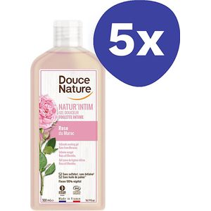 Douce Nature Zachte Intieme Gel - Rozen (5x 500ml)