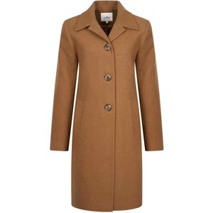 HV Society - Woolen Coat - Zwart - Wol