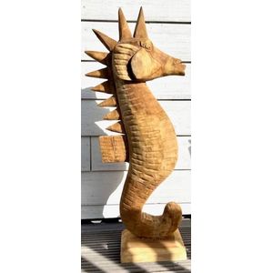 Houten zeepaard Candis L