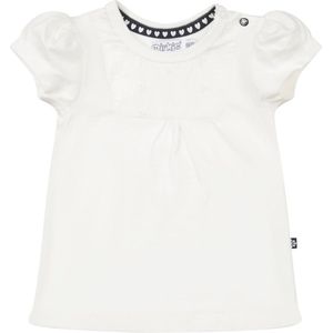Dirkje R-TRES BIEN Meisjes T-shirt - White - Maat 74