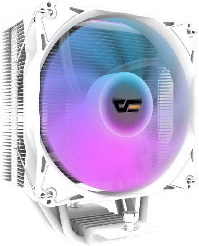 Darkflash - Z4 PRO MIST WHITE - Computer Radiator - Aluminium - 120mm PWM-Fan