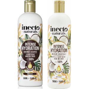 Inecto Naturals Intense Hydration Coconut Shampoo (500ml) & Conditioner(500ml)