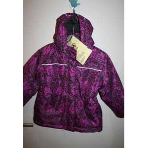 Me Too jas uil paars met zwart mt 104