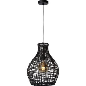 Lucide ALBAN - Hanglamp - Ø 35 cm - 1xE27 - Zwart