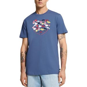 Hello Kitty En Vrienden Ballonnen In Hartvorm Premium T Shirt Heren