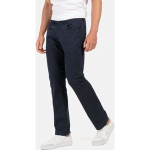 camel active Relaxed Fit 5-Pocket Broek - Maat menswear-35/30 - Donker blauw