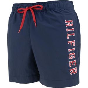 Tommy Hilfiger stitches logo zwemshort blauw - L
