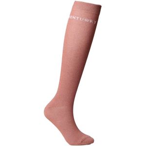 Kentucky Horsewear - Sokken glitter set of 3 oude rose 35/40