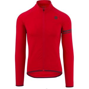 AGU Thermo Fietsshirt Lange Mouwen Essential Heren - Rood - M