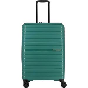 Travelite Trient M 66cm spinner-koffer green