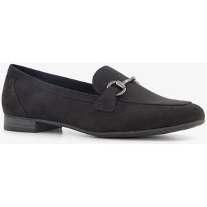 Nova dames loafers met gesp zwart - Maat 37
