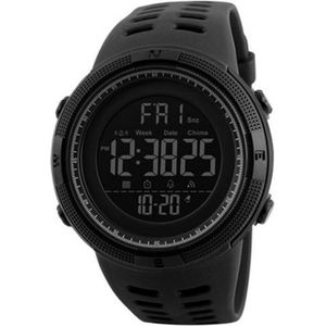 SKMEI Heren horloge 40 mm - Zwart