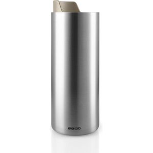 Eva Solo - Drinkbeker Urban Thermos 350 ml Gerecycled Staal Pearl Beige - Aluminium - Beige