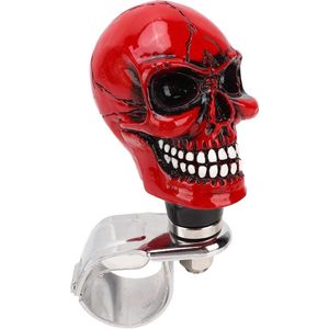 Allecto Plus - Stuurknop 3 cm Universeel - Rood - Stijlvol Design - Gemakkelijke Installatie - Geschikt voor Auto's, Vrachtwagens en Tractoren - Antislip - Arbeidsbesparend - Hoge Sterkte