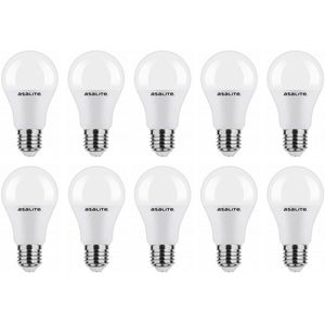 Asalite - LED Lamp A70 - E27 Fitting - Warm Wit Licht - 18W = 118W - 1620 Lumen - 3000K - 10 stuks