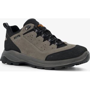 Mountain Peak lage heren wandelschoenen cat. A - Zwart - Echt leer - Uitneembare zool - Maat 41