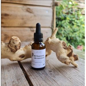 Biologische Rozemarijnolie - olie maceraat - haargroei - hoofdhuid - ECOCERT gecertificeerd 30ml