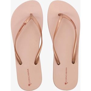 Copacabana dames teenslippers lichtroze - Maat 41