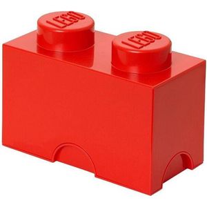 Opbergbox Brick 2, Rood - LEGO