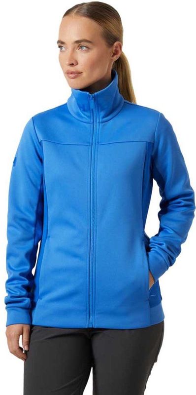 Helly Hansen - Crew - Damesfleece - Met Hoge Kraag - Zwart - 4-Weg Stretchstof