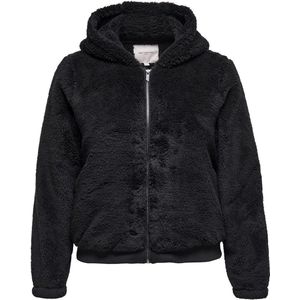 Carnewanna - Teddy Jas - Kort - Met Capuchon - Lange Mouwen - Ritssluiting