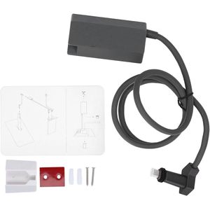 Ethernet Adapter met Beugel voor Starlink V2 - 1200Mbps Hoge Snelheid Metaal Connector, Plug and Play - 90cm Kabel inbegrepen