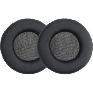 Oorkussens voor Koptelefoon - Vervangende Earpads voor HDJ-1000/HDJ-2000/HDJ-1500 - Kunstleer en Zacht Schuim - Zwart