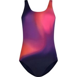 ten Cate dames badpak soft cup summer sunset paars & roze