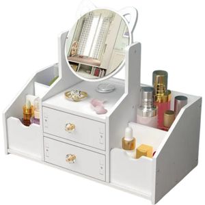 Nivard make Up Organizer - Koffer - Tas - Makeup - Lades - Skincare - Cosmetica - Wit