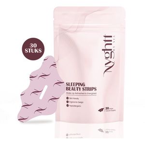 Nyghtt by Sia Mondtape - Anti snurk mondtape- Mondpleisters - Anti snurk strips- Beter slapen - Dieper ademhalen-Anti-Snurk Slaapstrips -Mouth tape - mondpleisters - sleeping beauty strips