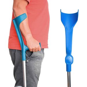 Verstelbare Orthopedische Krukken - Lichtgewicht Aluminium - 2 Stuks