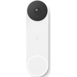 Google Nest Videodeurbel - Deurbeldrukker - Batterij - Wit