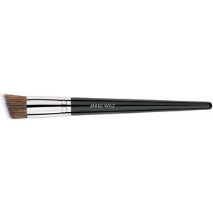 Malu Wilz foundation brush - make-up blender borstel - afgeschuinde borstel - voor vloeibare, crème en poeder fondation