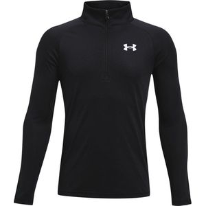 Under Armour UA Tech 2.0 1/2 Zip Jongens Sportshirt - Zwart - Maat 164