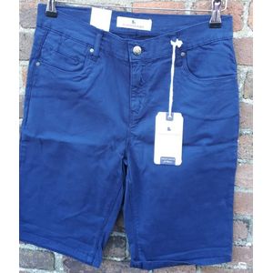 Brams Paris dames short - korte broek dames - Jasmijn - blauw - maat 28