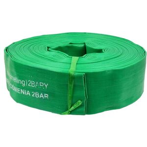 GEKO - Lay Flat Slang - Groen - PVC - 2 Inch - 20 Meter
