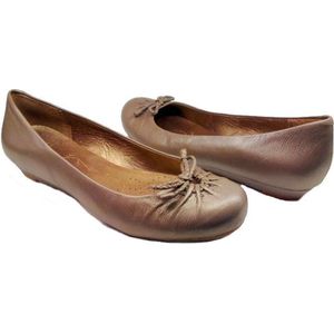 Clarks Cloud Puff - dames ballerina - zilver - maat 37 (EU) 4 (UK)