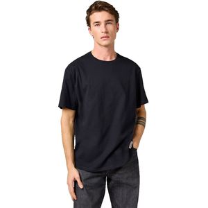 Wrangler - Ss Solid T-shirt - Korte Mouwen - Kleur - Materiaal