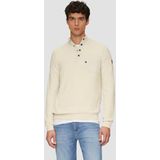 s.Oliver - Trui - Offwhite - Knitwear - Lange Mouw