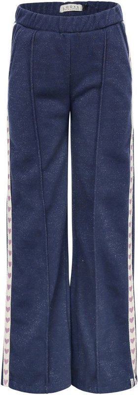 LOOXS Little 2601-7639-167 Meisjes Broek - Maat 92 - Blauw van 85% COTTON 15% LUREX