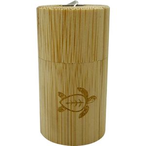 Tu-Untangle Bamboe Flosdraad Houder met 30m Biologisch Afbreekbare Floss – Duurzame Bamboo Floss Dispenser met Munt Smaak – Zero Waste & Herbruikbaar