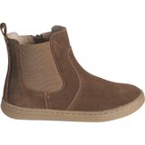 Leren Enkellaarsjes - Kameel